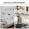 Clocks Accessories Quartz Pendulum Clock Movement DIY Repair Parts Mute Kit Wall Mechanism Replacement Suite