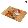 Carpets Thanksgiving Pumpkin Maple Carpet Kitchen Floor Mat Decor For Living Room Bedroom Hallway Balcony Rugs Anti-Slip Doo L0T7