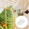 Other Bird Supplies 12pcs Parrot Plastic For Treats Universal Pet Feeder Accessories Cage Clips Garden Food Holder Durable Fruit Vegetable