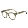 Fashion Concise Occhiali da sole Frame ottico quadrata New Plank Fullrim 53-22-145 Lightweigh