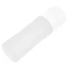 Bouteilles de rangement 4 shampooing shampooing cylindrique bouteille de voyage en silicone bouteille de lotion vides contenants