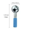 Stainless Steel Beauty Ice Globes Face Massager Cryo Massage Tools For Body And Neck Face Lift Skin Care Home Spa Facial Roller