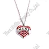 Pendant Necklaces Ladies Girls Family Sparkling NANA HEART Charm & Necklace Gift