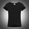 Camisetas femininas 2xl de verão teático feminino camisa mulher camisa personalizada logotipo pó t-shirt lady t-shirt sólido básico slim personalizado diy tops