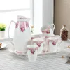 SET TEDE SET TEA TECUP Set di tazza da bere con ceramica in ceramica in ceramica