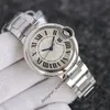 sottile womenwatch aaa orologi di lusso di alta qualità completamente automatico di movimento meccanico Data orologio 36 mm su stile profondo impermeabile diamante menwatch montre de luxe