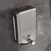 액체 비누 디스펜서 디스펜서 현대 욕실 샤워 로션 샴푸를위한 500ml 벽 마운트 WF-18022