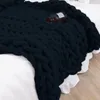 Coperte filo di Chenille per maglia spessa e soffice fai -da -te morbida coperta grosso