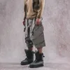 Herren-Shorts HKSH Spring Summer Punk Dark Tactical Waste Land Lose Low-End Wide Bein Dreidimensional Multi Taschen HK0819