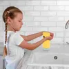 Liquid Soap Dispenser Yellow Automatic Cartoon Foams Foaming Hand Dispensers Duck Child