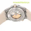 Perfect AP Wristwatch Royal Oak Offshore Series Mens 42 mm de diamètre automatique Précision en acier en acier en caoutchouc de luxe mâle décontractée