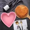 Bakning Mögel Valentine Day Cake Mold Non-Stick Silicone Heart Shaped Set for Valentines Anniversaries Cheesecake