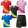 Chińskie drużynowe koszulki tenisowe szorty mężczyźni kobiety dzieci ping pong t-koszulka stołowa koszulki tenisowe tenisowe koszule 240402