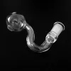 Acook Glass Oil Burner Pipes med 10mm 14mm 18mm manlig kvinnlig gemensam Pyrex Bubbler Rökning Vattenhandrör Tobak LL