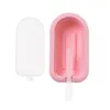 Baking Moulds Covered Ice Cream Silicone Mold Cartoon Popsicle Grinder DIY Cube Maker Cheese Stick Tool