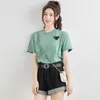 Designer Crop Top Summer Women Luxury T Shirt Casual Short Sleeves Top Sell Clothes