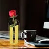 Vasos vaso de flor acrílico Planta de recipiente floral Arco geométrico transparente para a mesa da sala de estar de casamento mesa de quarto