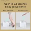 Abfallbehälter Xiaogui Smart Sensor Müll kann elektronische automatische Haushaltsbad Toilette wasserdichte schmale Naht CUBO BASURA L46