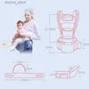 Taşıyıcılar Sırt Çantaları 0-48m Ergonomik Bebek Taşıyıcı Sırt Çantası Bebek Bebek Hiponomik Taşıyıcı Ön Bakış Ergonomik Kanguru Bebek Sarma Sling Seyahat L45