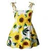 Summer Girls Dress Sleeveless Suscenere Childre