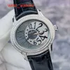 AP Racing Stray Watch Millennium Series 77303BC 18K Platinum Materiał Oryginalny zestaw diamentów 39 mm z Diamond Beimu Plate Automatyczna mechaniczna zegarek kobiet