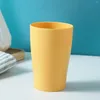 Wine Glasses Pp Plastic Cups Gargle Cold Water Children's Tableware Set Wash Square For Women Teal Tumbler