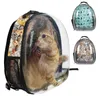 Transportadoras de gatos para cães pequenos gatos espacial gaiola de gaiola de animais de estimação Backpack Backpack respirável Viagem portátil Bagpete de ombro ao ar livre Os suprimentos