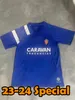 23/24 Real Zaragoza Soccer Jerseys Zapater Javi Ros Alejandro Zapater Miguel2023 2024 Pombo Shinji Kagawa Guti Javi Ros Kagawa Men Kit Kids Football Shirt