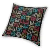 Pillow Palestine Cities Names In Arabic Embroidery Art Cover 40x40 Home Decor Palestinian Tatreez Throw Case For Sofa