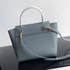 Umhängetaschen Luxusdesigner echtes Lederqualität Modemarke Cross Body Handtaschen Frauen Trendy Griff Lady Geldbeutel