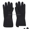 Hair Tools 1 Pair Thicker Rubber Gloves Dyed Durable Anti-Slip Beauty Salons Hairdressing Care Styling Drop Delivery Products Accessor Dhqcb