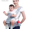 Taşıyıcılar Sırt Çantaları Ergonomik Bebek Taşıyıcı Sırt Çantası Bebek Bebek Hipsion Taşıyıcı Önde Ergonomik Kanguru Bebek Sarma Sling Seyahat Sırt Çantası L45