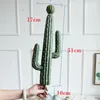 Decorative Flowers 60cm Tropical Plants Large Artificial Cactus Tree Branch Fake Succulent Plant Foam Thorn Ball Desert For Home Garden