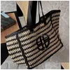 Сумки на открытом воздухе Anines Bing Designers Shoder Shoder Tote Bag Bag St Beach Shop Letters Totes Hobos Fashion 493 Drop Sport