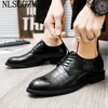 Dress Shoes Leather Men Formal Oxford Italian Elevator For Office 2024 Sapatos Sociais Masculino Zapatos