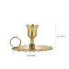 Candle Holders Desktop Holder Wedding Decorations Tables Iron Light Stand Delicate Candleholder