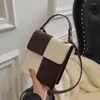 Torby na ramię kobiety Crossbody Bag Kobieta skóra skóra Mała torebka torebka vintage łańcuch dam Messenger Cute