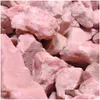 Loose Diamonds Pink Gemstone Opal Stone Natural Crystal Ore Jade Carving Jewelry Ornamental 200G300G 230320 Drop Delivery Dht3A
