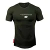 Men's T-Shirts Men T-shirts Letter Printed Muscle Shirt Bodybuilding Jogger Workout Fitness T Shirts Cotton O-Neck Shirt for Men 2445