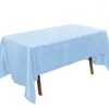 Table Cloth El Wedding Pure Color Tablecloth Modern Style Dining Mat White