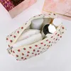 Cosmetic Bags 3Pcs Makeup Bag With Zipper Quilted Organizer Storage Cute Case Large Capacity For Women And Girls