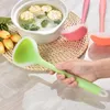Spoons 29cm Silicone Ladle Soup Spoon Long Handle Porridge Rice Heat Resistant Round Scoop Kitchen Supplies Cooking Tool