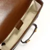 Classic Vintage Crossbody bag Luxury Designer saddles bag Horsebit messenger bag mini Shoulder Bag Brand Wallet Vintage Ladies Brown Leather Cross Body handbag