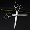 Ciseaux de cheveux de 6 pouces professionnels éclaircissant les cisaillements de cheveux coupes coiffure outils ciseaux coiffures ciseaux de coiffure