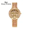 BW Three Eyes Bracelet Full Diamond Fashion's Women's Imploy Quartz Watch