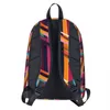 Backpack Colors of the 80's Backpacks meninos garotas bookbag estudantes bolsas escolares desenho animado crianças mochila laptop bolsa de ombro