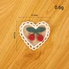 Party Supplies 5st Vintage Cherry smycken Diy Hair Clip Accessories Sewing Present Box Holiday Christmas Decoration