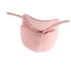 Ball Caps Fashion Ribbon Bows Chapéu de beisebol para meninas Long Brims Sunproof Sun Peaked Ajuste Breathable Sun