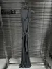 Abiti casual 3.26 Klasonbell Fashion Ribbon Bandage decorazione Stretch Knit Slim Maxi Dress Women Weeck Sleeveless Tank