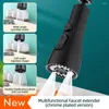 Kitchen Faucets 3 In 1 Faucet Filter Functions Sink Shower Spray Tap Pull-Out Nozzle Bathroom Toilet Head